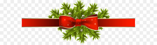 red christmas ribbon with pine branches png clipart image 5a1baca1e3fc92.6949701515117631059338.jpg