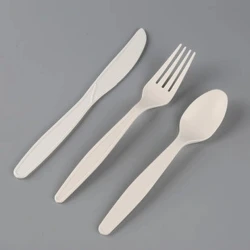 Compostable Individually Wrapped Cutlery Disposable Ice Cream Spoon PLA Colorful Ice Cream Tasting S.webp