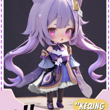 keqing chibi