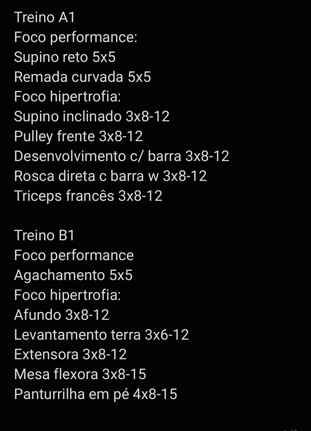 Avaliação de treino upper/lower - Treinamento - Fórum Hipertrofia