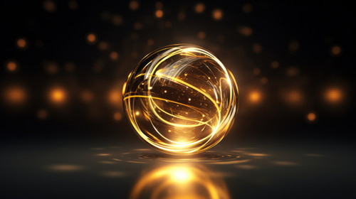 Abstract black and gold sphere with light effect minimalistic clean soft focus 00097 03.jpg