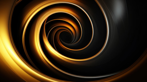 Abstract black and gold spiral background minimalistic clean soft focus 00098 01.jpg