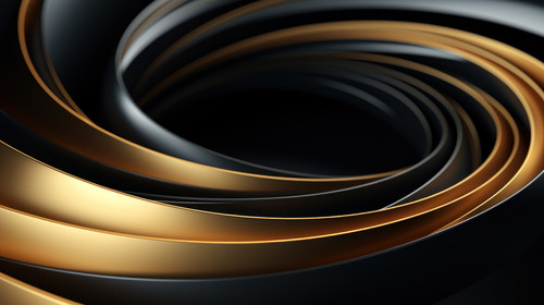 Abstract black and gold spiral background minimalistic clean soft focus 00098 00.jpg
