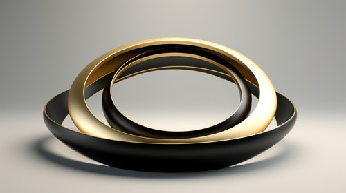 Abstract black and gold circle rings minimalistic clean soft focus 00031 01.jpg