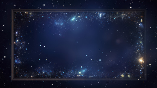 Magic night dark blue frame with sparkling glitter bokeh and light art 00250 02.jpg