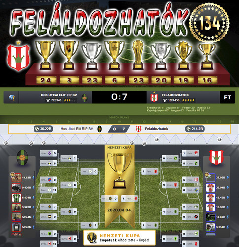 Nemzeti Kupa 90.Szezon Döntő (134.Kupa)