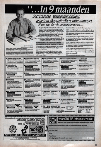 Veronica Radio TV 35 Weekblad 13 tot en met 19. Oktober 1990