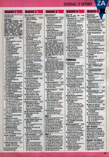 Veronica Radio TV 45 Weekblad 13 tot en met 19. Oktober 1990