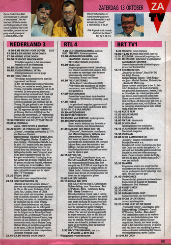Veronica Radio TV 49 Weekblad 13 tot en met 19. Oktober 1990