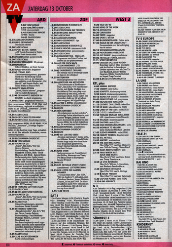 Veronica Radio TV 50 Weekblad 13 tot en met 19. Oktober 1990