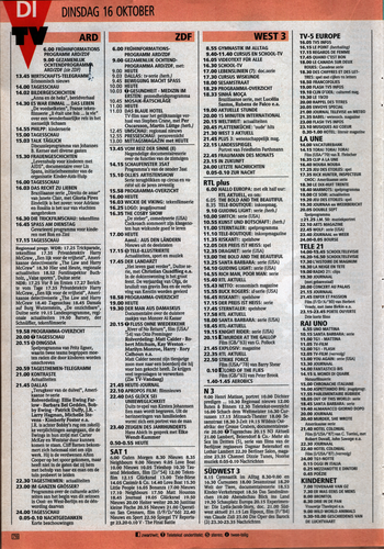 Veronica Radio TV 76 Weekblad 13 tot en met 19. Oktober 1990