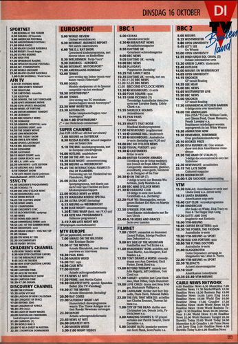 Veronica Radio TV 77 Weekblad 13 tot en met 19. Oktober 1990