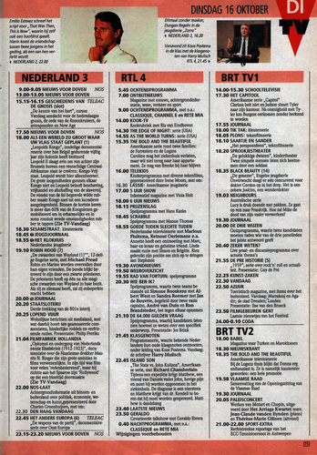 Veronica Radio TV 75 Weekblad 13 tot en met 19. Oktober 1990