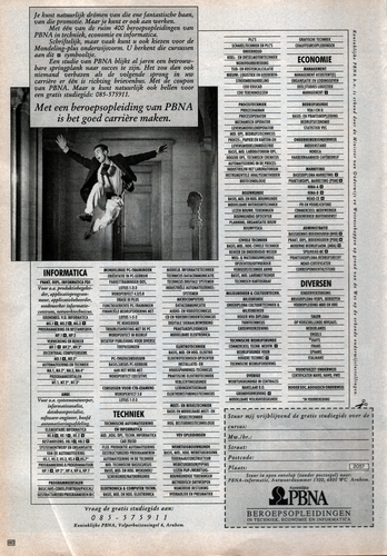 Veronica Radio TV 80 Weekblad 13 tot en met 19. Oktober 1990