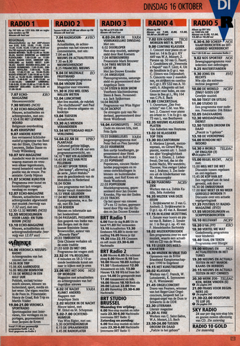 Veronica Radio TV 71 Weekblad 13 tot en met 19. Oktober 1990