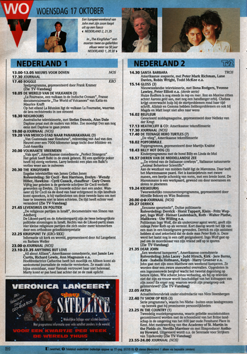 Veronica Radio TV 84 Weekblad 13 tot en met 19. Oktober 1990