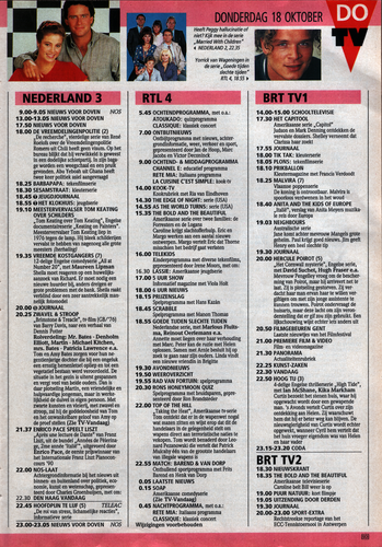 Veronica Radio TV 93 Weekblad 13 tot en met 19. Oktober 1990