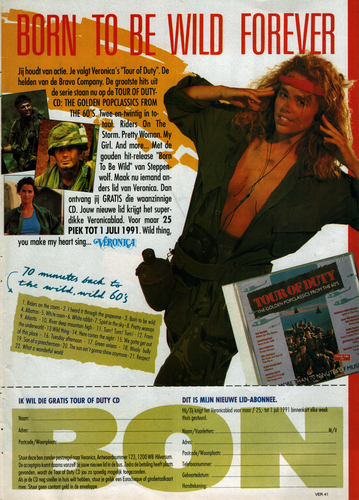 Veronica Radio TV 125 Weekblad 13 tot en met 19. Oktober 1990