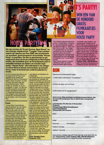 Veronica Radio TV 129 Weekblad 13 tot en met 19. Oktober 1990