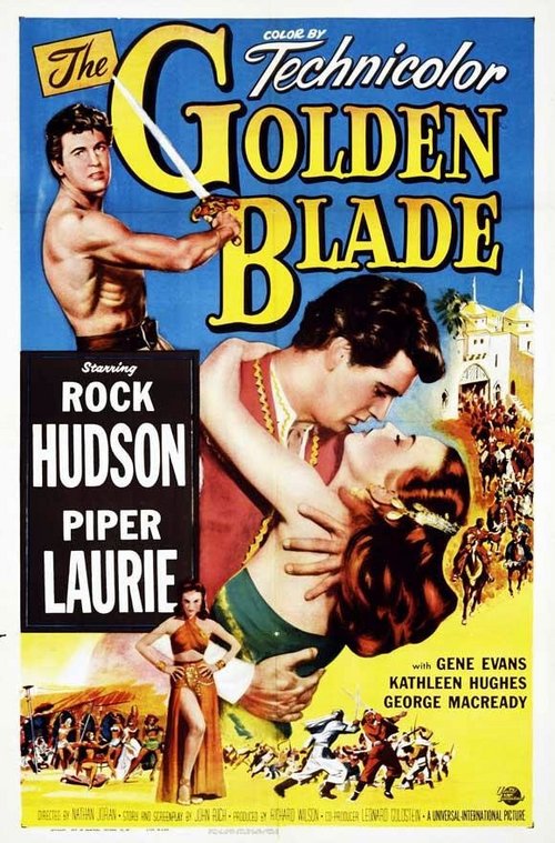 Złote ostrze / The Golden Blade (1953) PL.1080p.BDRip.H264-wasik / Lektor PL