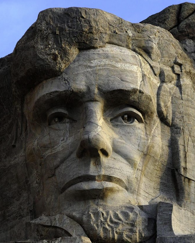 Famous monument that hides a secret room: Mount Rushmore.