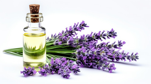 A bottle of lavender essential oil isolated on a white background The idea of natural cosmetic natur.jpg