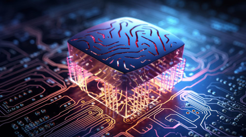 A brain interfaced with a computer microchip The future of neural tech and artificial intelligence 0.jpg