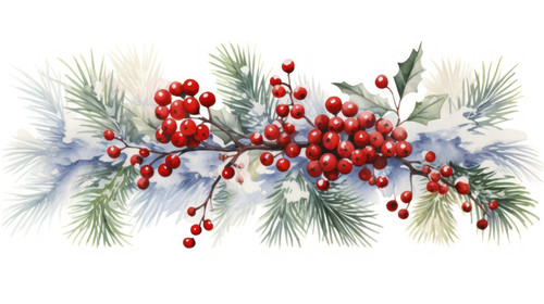 Christmas watercolor card with spruce and berries 00142 00.jpg