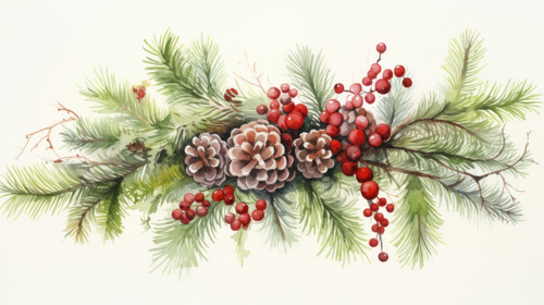 Christmas watercolor card with spruce and berries 00142 02.jpg