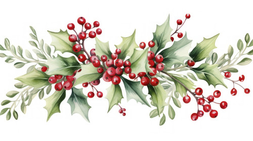 Christmas Watercolor wreath of holly berries 00068 00.jpg