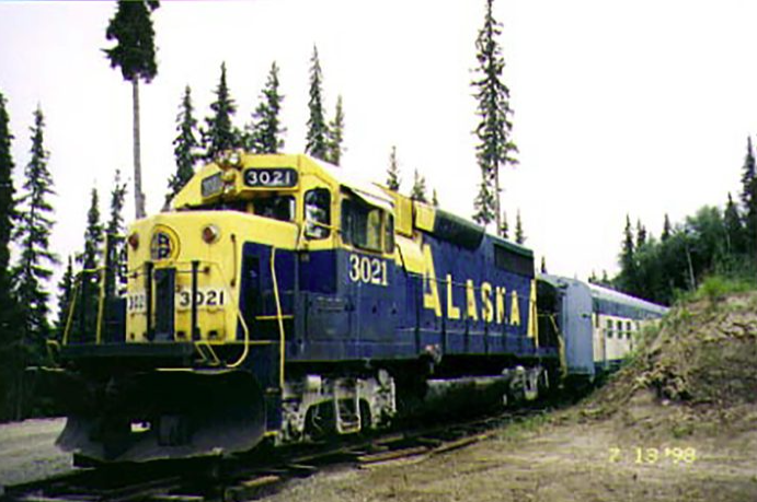 Unusual stay in the Aurora Express in Alaska.