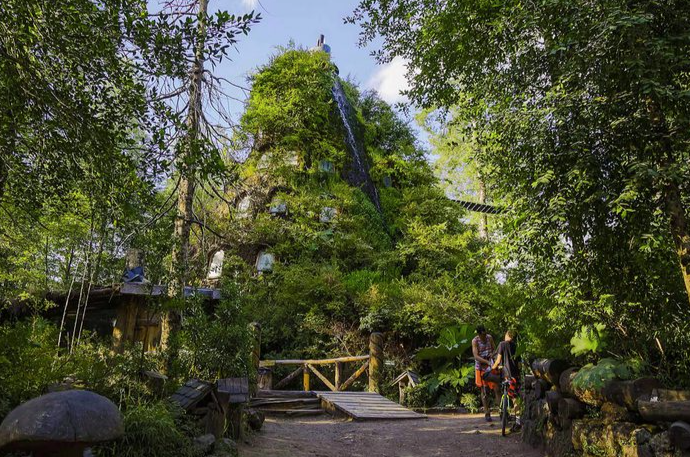 Unusual stay at the Magic Mountain hotel in Chile.