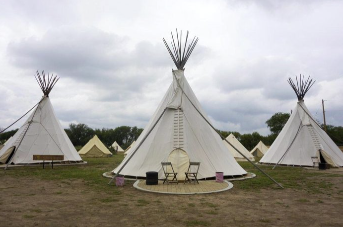 Unusual stay at El Cosmico in Texas.