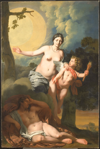 Lairesse, Gerard de Селена и Эндимион, 1680, 177 cm x 118,5 cm, Холст, масло