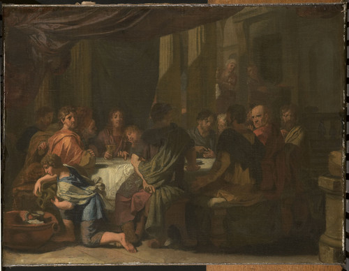 Lairesse, Gerard de Тайная вечеря, 1665, 42,5 cm х 55 cm, Холст, масло