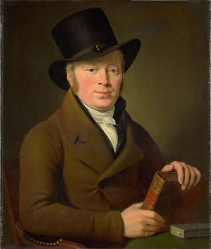 Lelie, Adriaan de Barend Klijn Barendsz (1774 1829). Поэт, 1813, 74,5 cm х 62 cm, Холст, масло