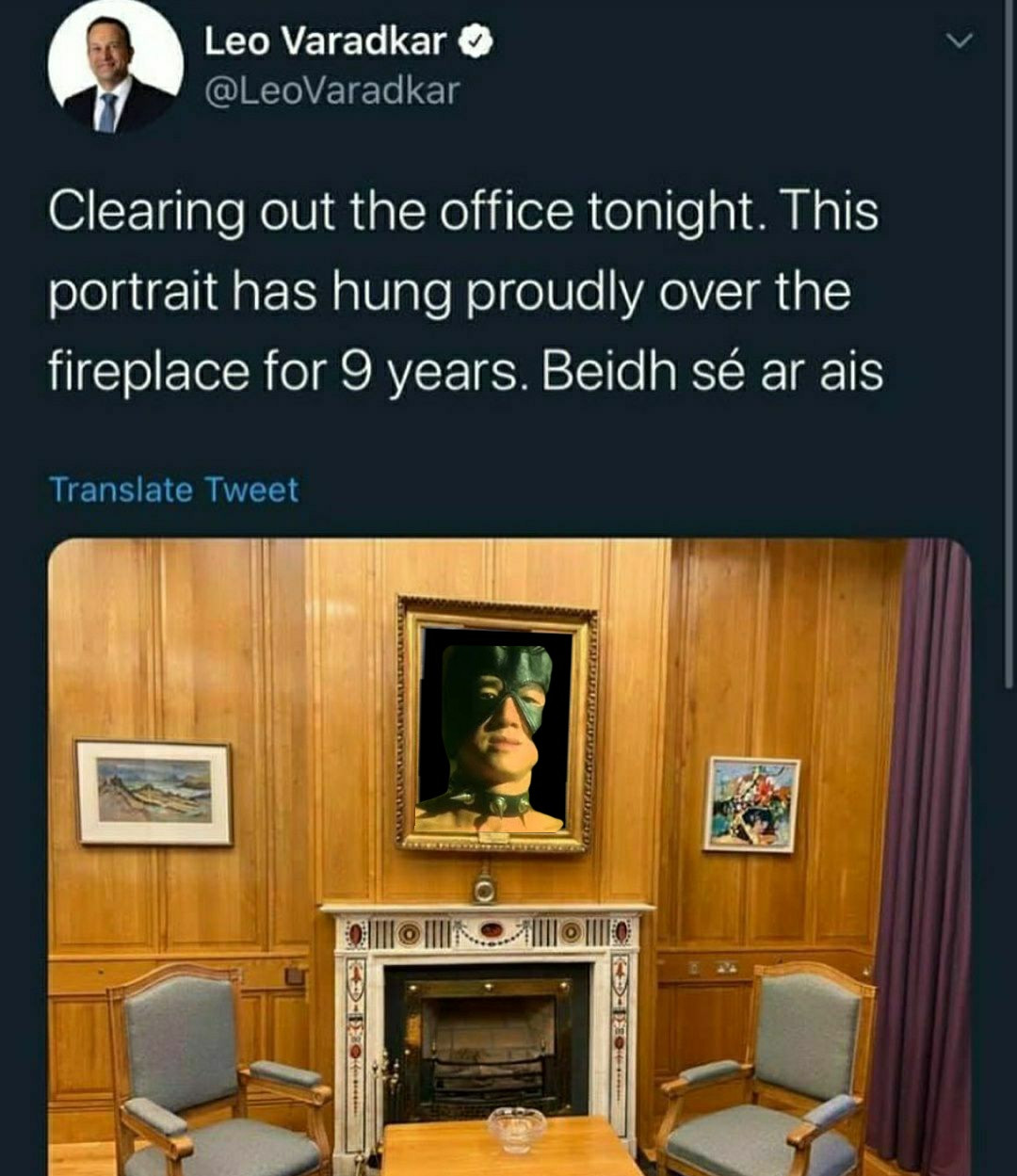 Fáilte Ar Ais Meme SEANAD ÉIREANN