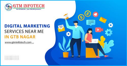 Digital marketing by the Digital Marketing Services near Me in GTB Nagar allows you to collect customer data, unlike offline marketing. Data collected digitally is generally much more precise and specific. Get more info: https://www.gtminfotech.com/digital-marketing-services-near-me-in-gtb-nagar.php