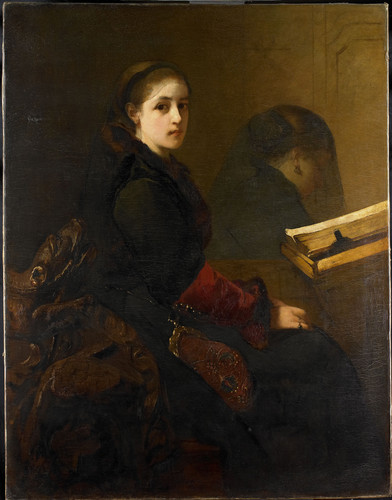 Bisschop, Christoffel Прерванная молитва, 1904, 157 cm х 130 cm, Холст, масло