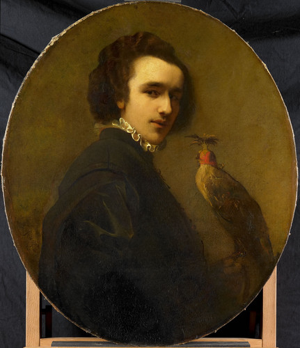 Bisschop, Christoffel Сокольничий, 1880, 80 cm х 68 cm, Холст, масло