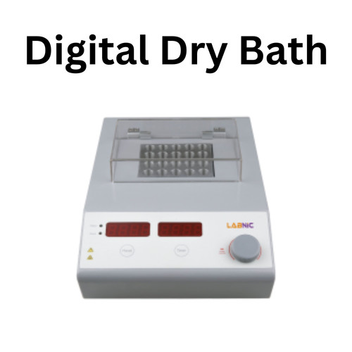 It seems like you're referring to a "Digital Dry Bath," often abbreviated as DDB or DBB. A digital dry bath is a laboratory instrument used to heat samples in various vessels like microcentrifuge tubes, PCR tubes/strips, and microplates. It provides precise temperature control and is commonly used in molecular biology, biochemistry, and microbiology laboratories for various applications such as DNA amplification (PCR), enzyme reactions, hybridization, and more.
