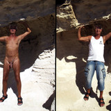 Norbert Kempe naked and dressed