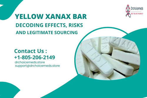 Yellow Xanax Bar: Decoding Effects, Risks, and Legitimate Sourcing | DrchoiceMeds.jpg
