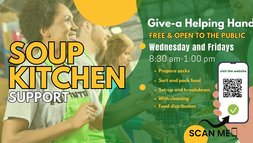 Event Give A Helping Hand Soup Kitchen Support