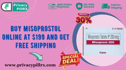 Buy Misoprostol online at $199 and get free shipping.png
