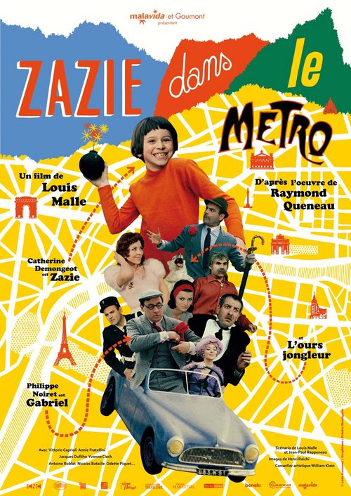 Zazie w metrze / Zazie dans le métro (1960) PL.1080p.BDRip.H264-wasik / Lektor PL
