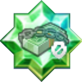 marble seal star gem