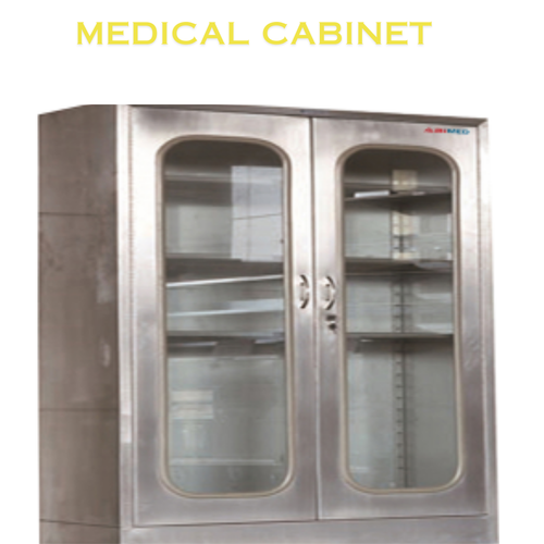 A medical cabinet is a specialized storage unit used in healthcare facilities to store and organize medical supplies, equipment, medications, and other essential items. Plenty of storage space
