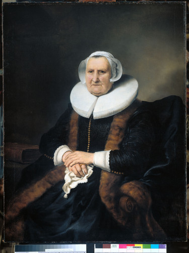 Bol, Ferdinand Elisabeth Jacobsdr Bas (1571 1649). Вдова Jochem Hendricksz Swartenhont, 1642, 118 cm