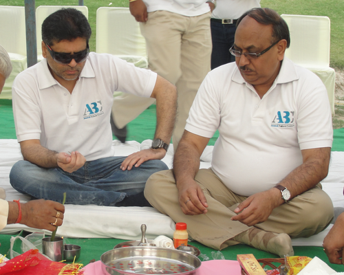 Bhumi Pujan 2012.png